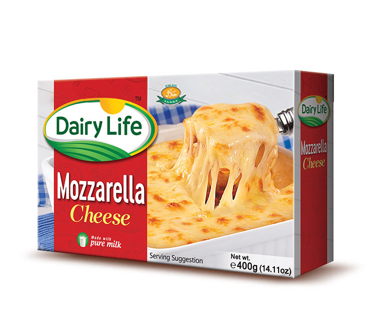 Mozzarella Cheese Block 400gm YoungsBazar