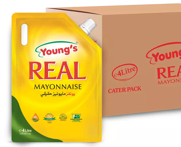 Youngs Real Mayonnaise 4 liters