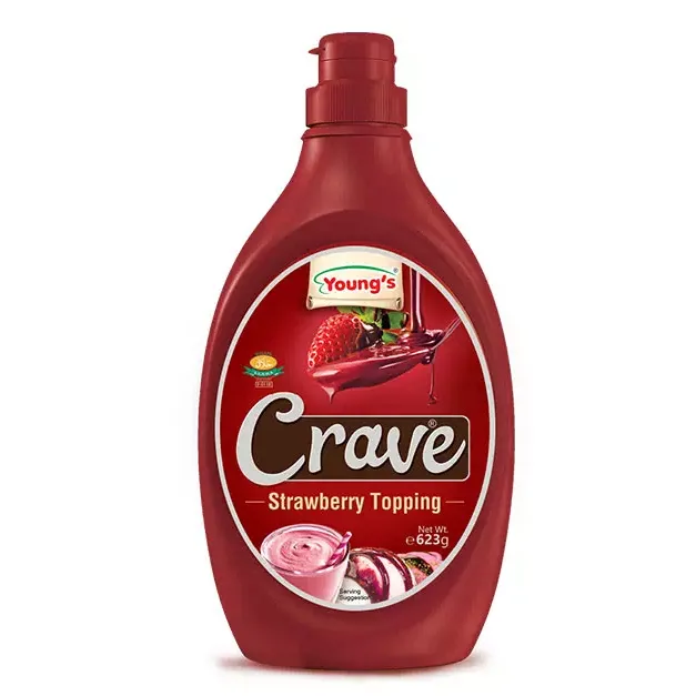 Youngs Strawberry Topping - Crave Topping