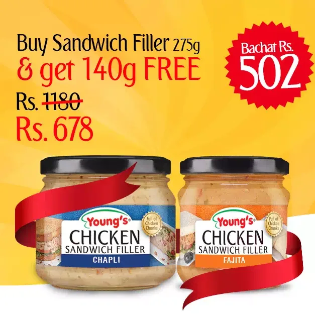 Young's Sandwich FIller Buy 1 Get 1 Free